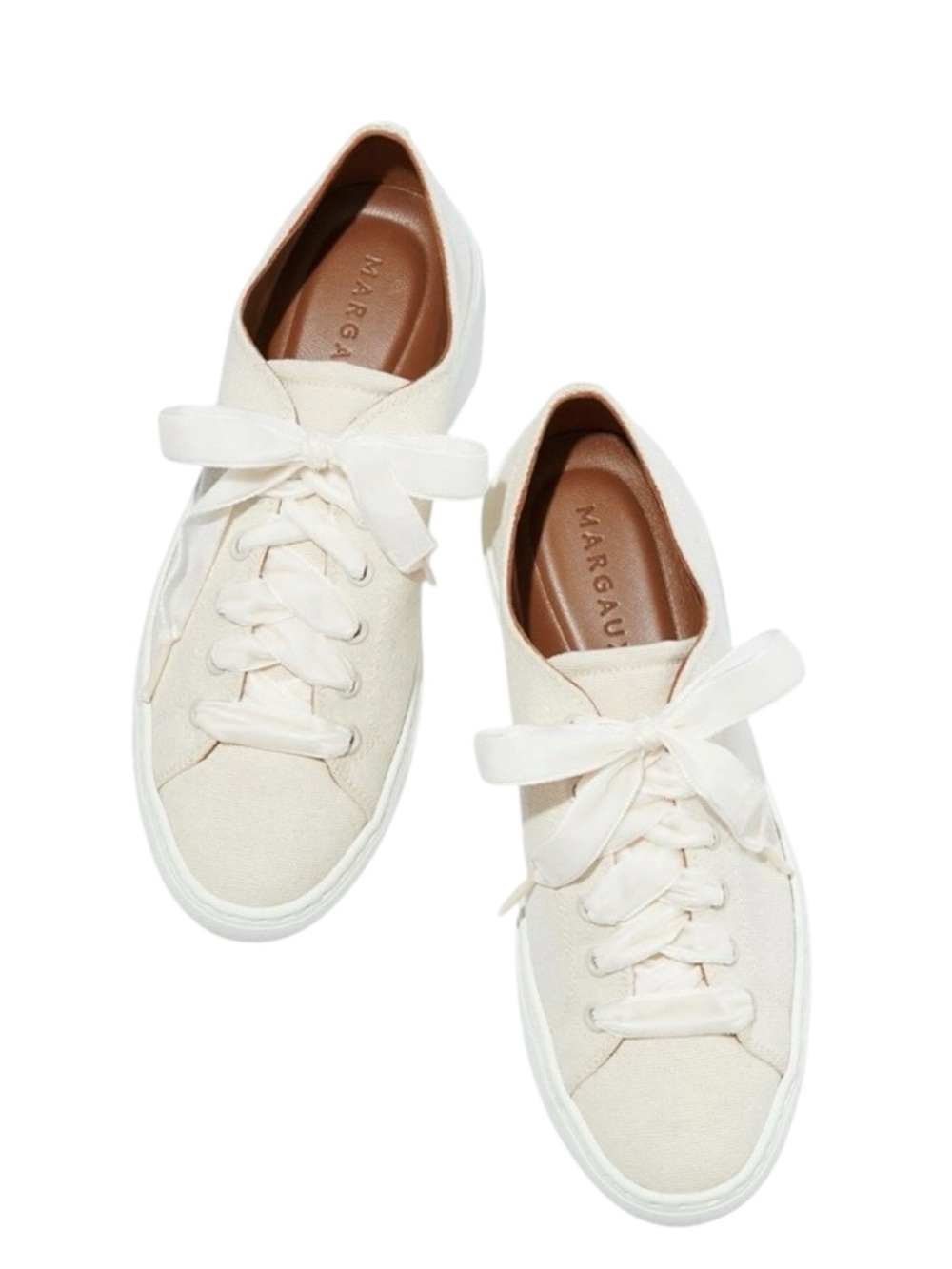 Margaux 𖦹 The Sneaker 𖦹 Neutral Canvas 𖦹 Luxury Harper’s Bazaar 𖦹 37.5 7M 7.5M - Picture 2 of 16